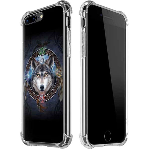 Celtic Wolf Guide by Brigid Ashwood iPhone Cases